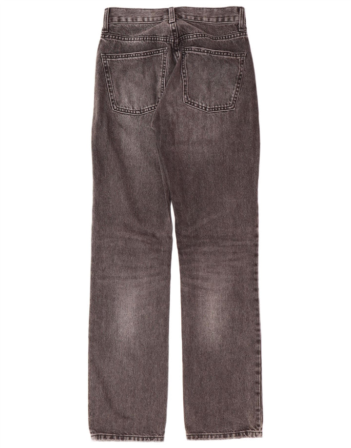 Jeans dritti vestibilità regolare da donna Zara EU 34 2XS W24 L30 Grigio classico