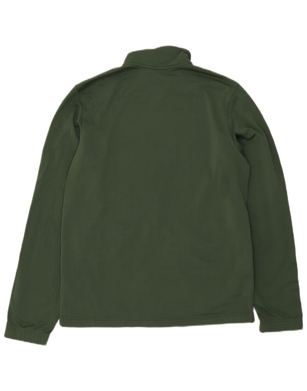 Giacca superiore della tuta da uomo Nike, poliestere kaki medio