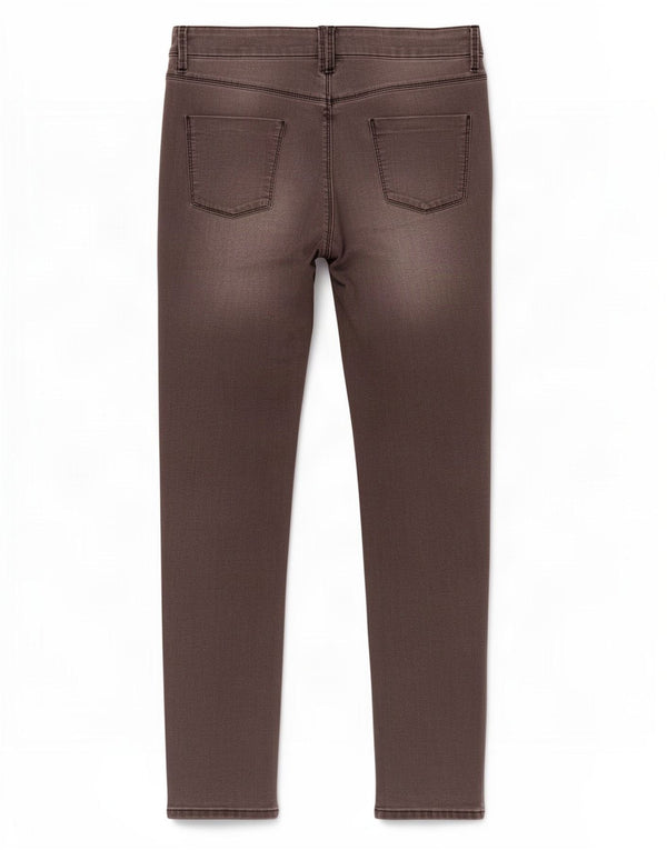 Jeans skinny da donna Marks & Spencer UK 14 Medio W34 L30 Cotone grigio