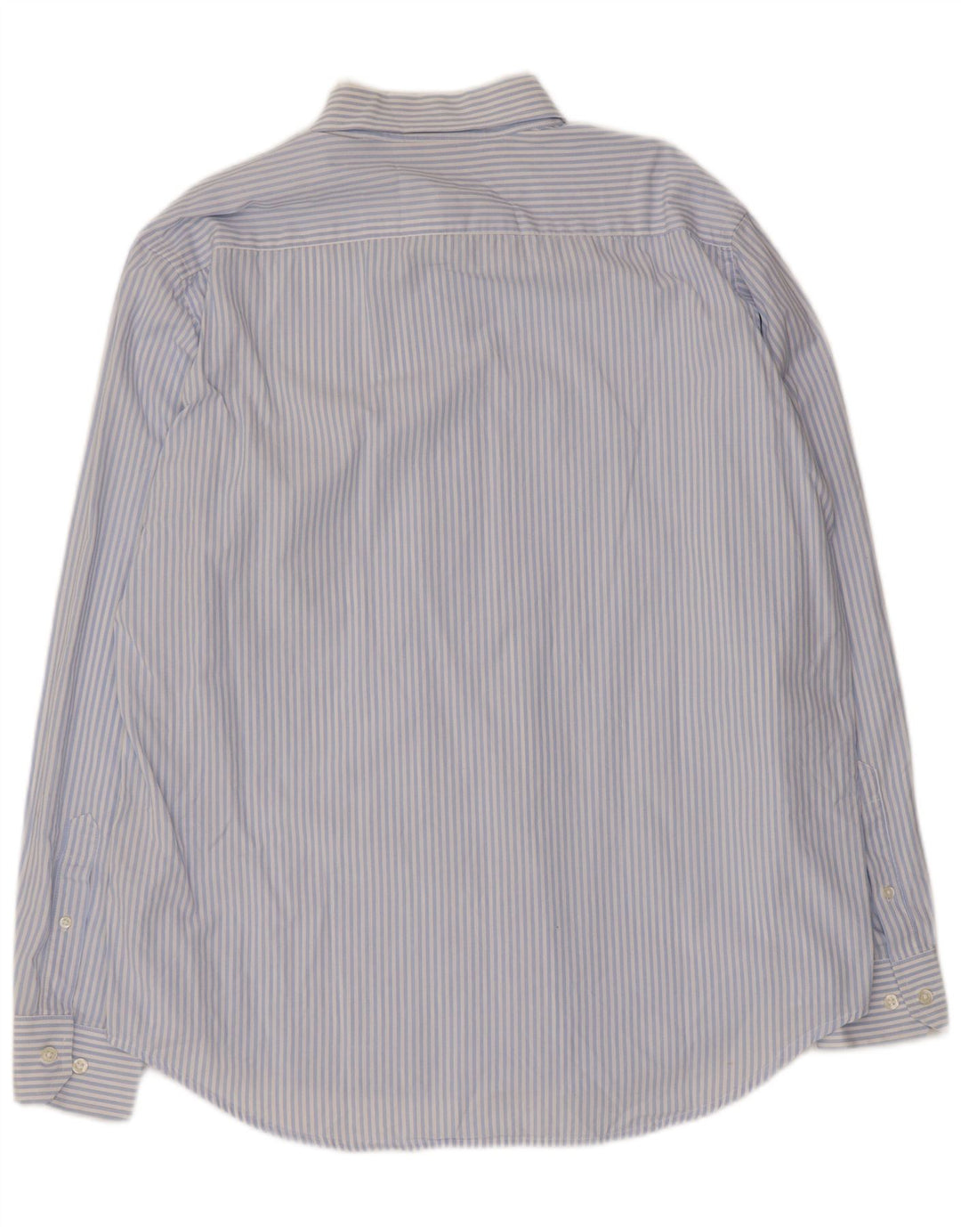 Camicia Carrera Uomo XL Cotone Gessato Blu