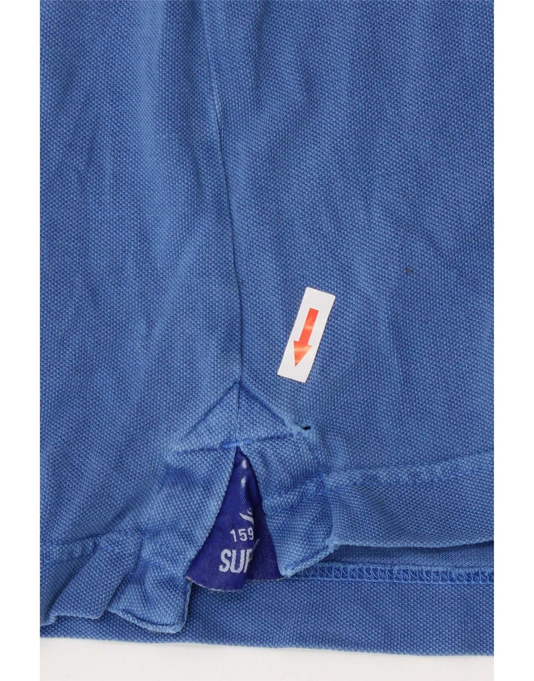 Polo da uomo Superdry blu medio