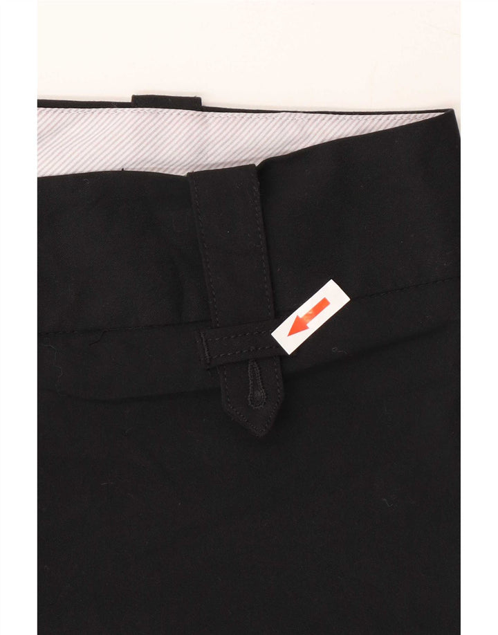 Pantaloni Capri da donna Mossimo US 12 Large W34 L21 Poliestere nero
