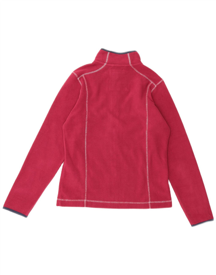 Giacca in pile da donna Weird Fish UK 10 piccola bordeaux in poliestere
