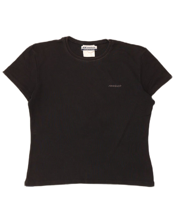 T-shirt Reebok da donna Top UK 14 grande nera