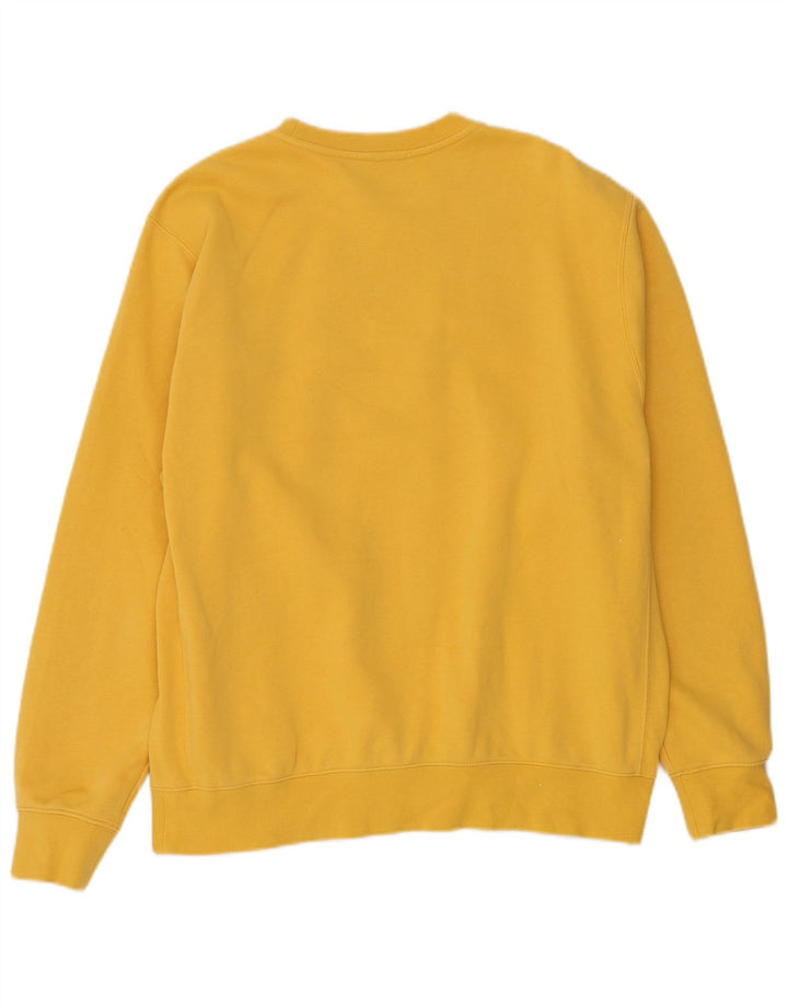 Felpa Nike Uomo Maglione XL Giallo Cotone