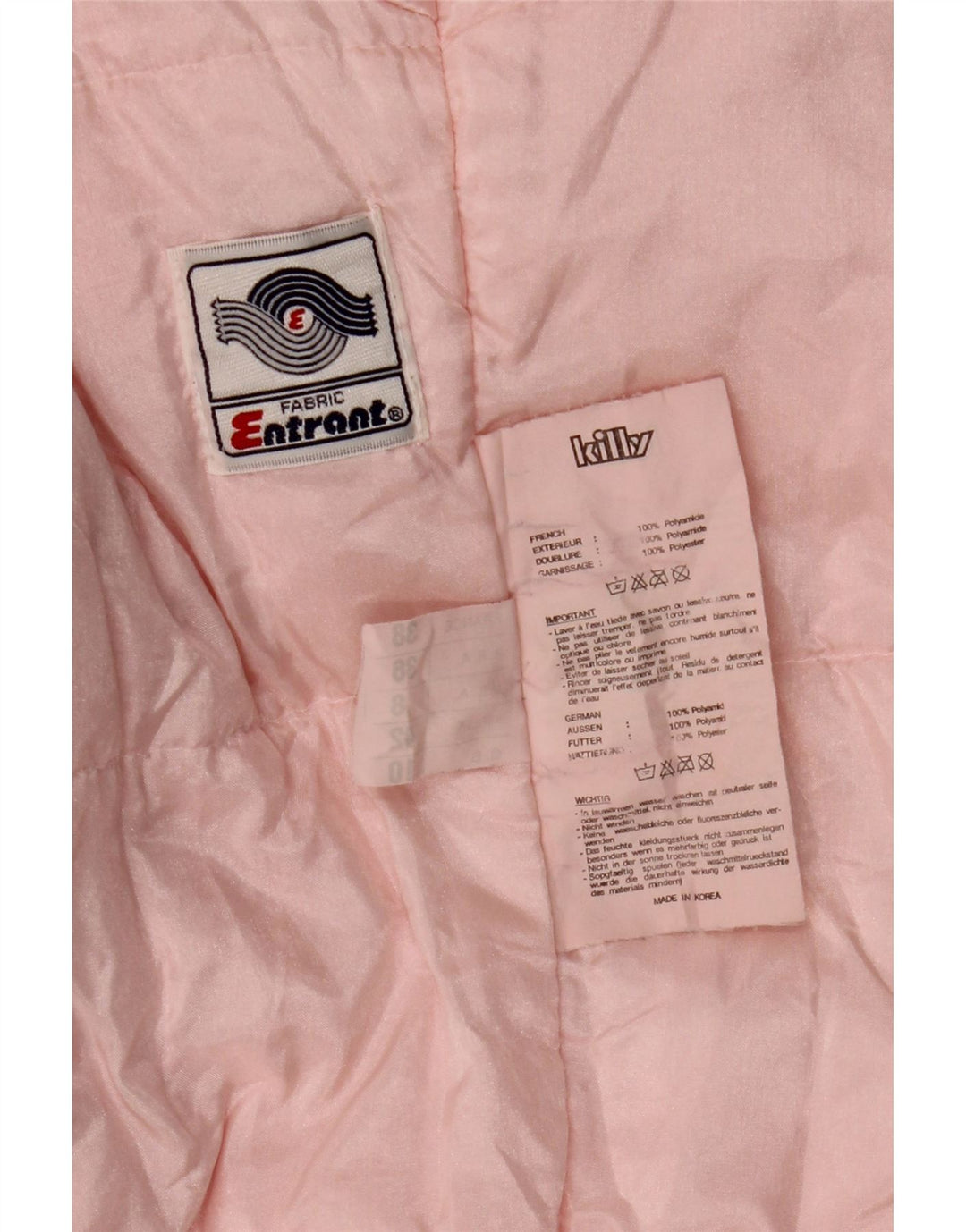 Giacca da sci con cappuccio da donna Killy UK 10 Small multicolore Colourblock