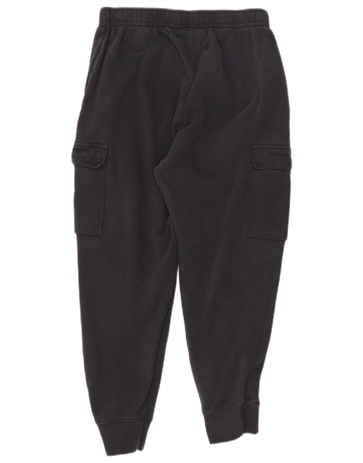 Pantaloni da tuta cargo da uomo Nike, pantaloni da jogging, grandi, in cotone nero