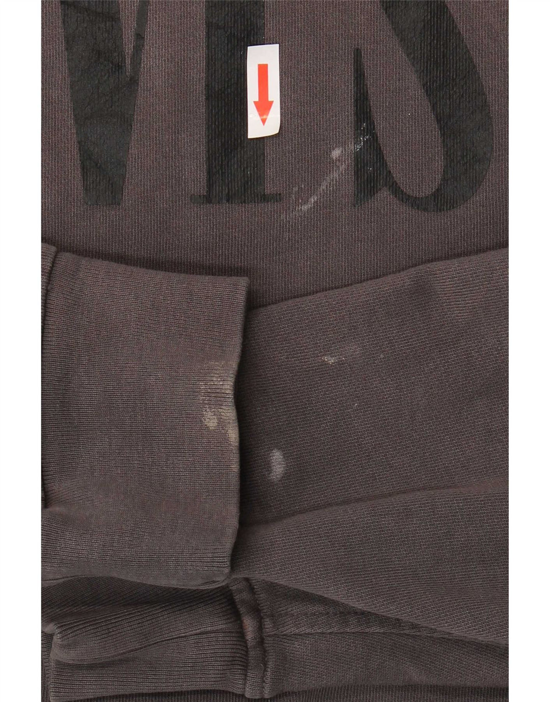 Levi's Uomo Felpa con grafica rilassata Maglione piccolo cotone grigio