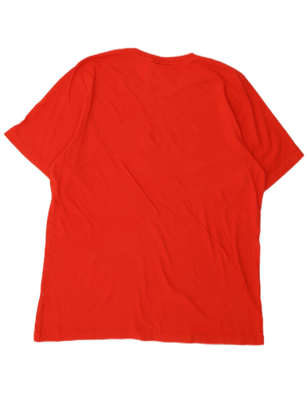 T-shirt grafica da uomo Adidas grande rossa