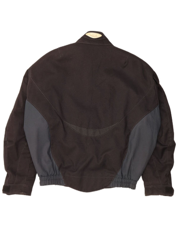 Giacca da moto da motociclista da uomo Clover UK 40 Large Black Colourblock