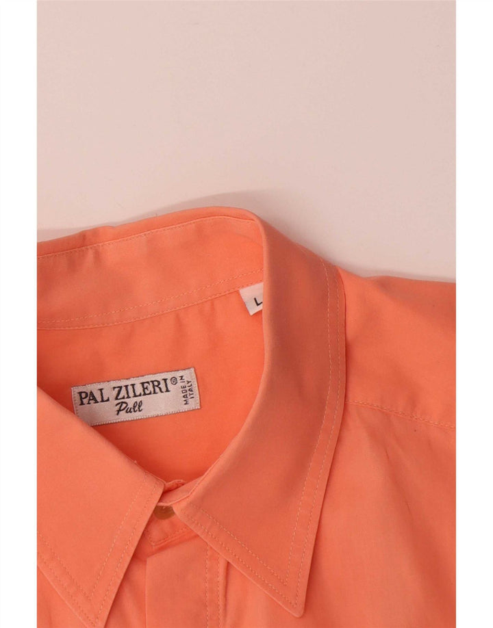 Maglia a maniche corte da uomo Pal Zileri grande rosa