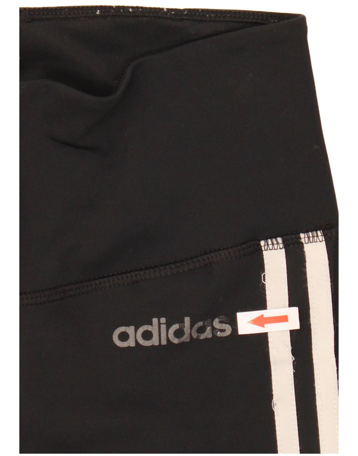 Adidas Womens Climalite Leggings UK 4/6 XS Black Polyester