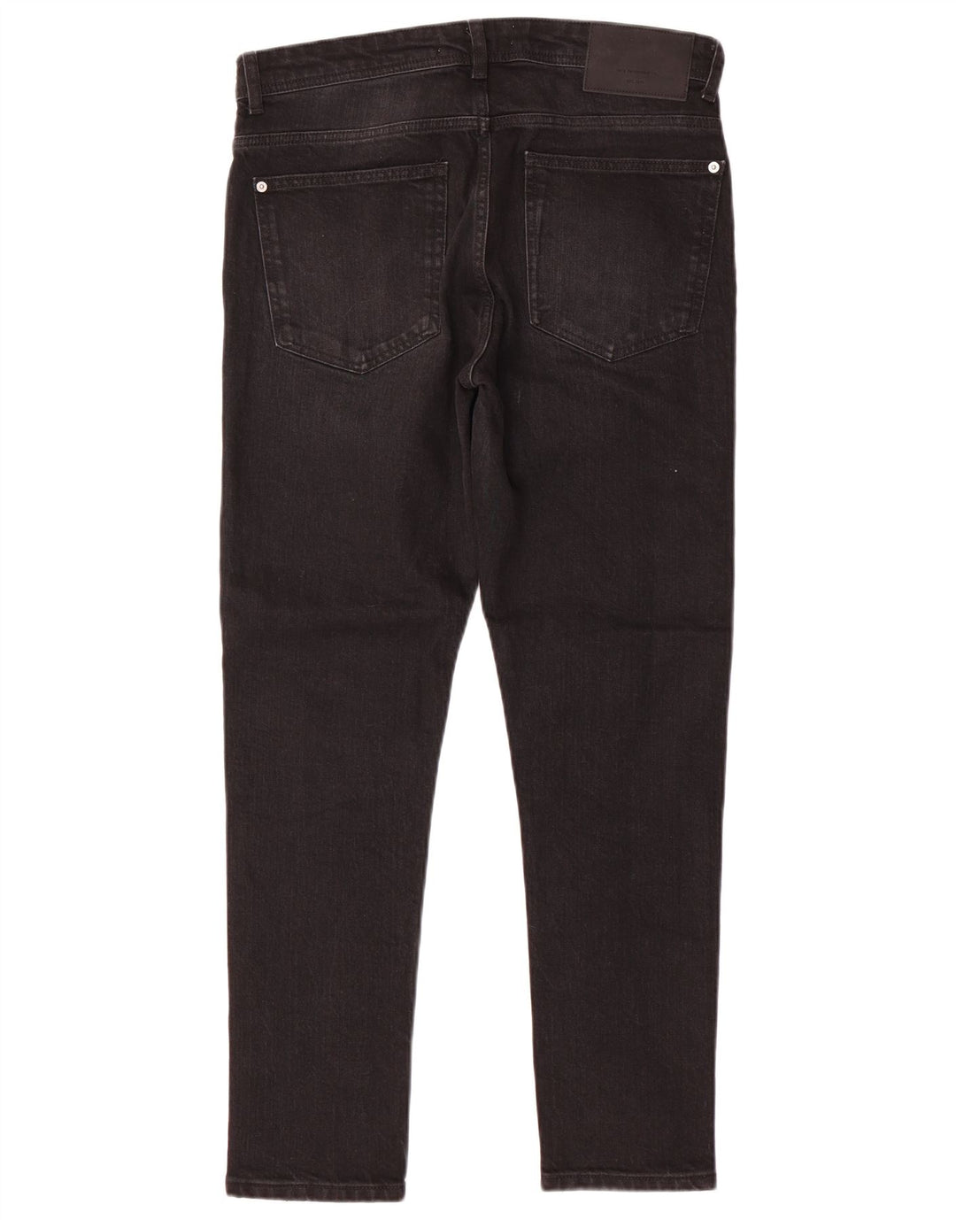 Jeans slim da donna Zara EU 40 medio W31 L29 cotone nero