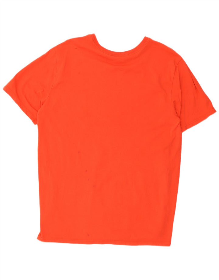 T-shirt grafica Nike Dri Fit da uomo, grande, in cotone rosso