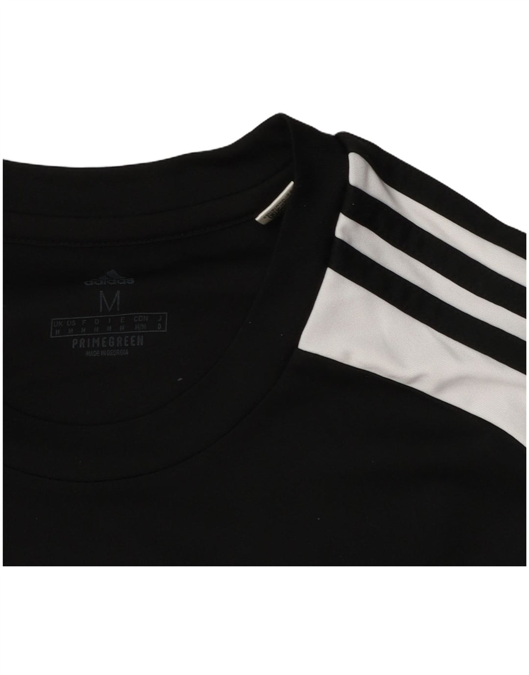 T-shirt Adidas Aeroready da uomo Top in poliestere color block medio nero