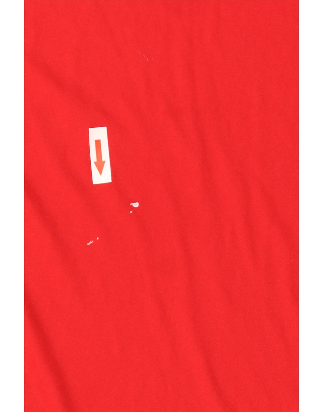 T-shirt Adidas Climalite da uomo piccola in poliestere rosso