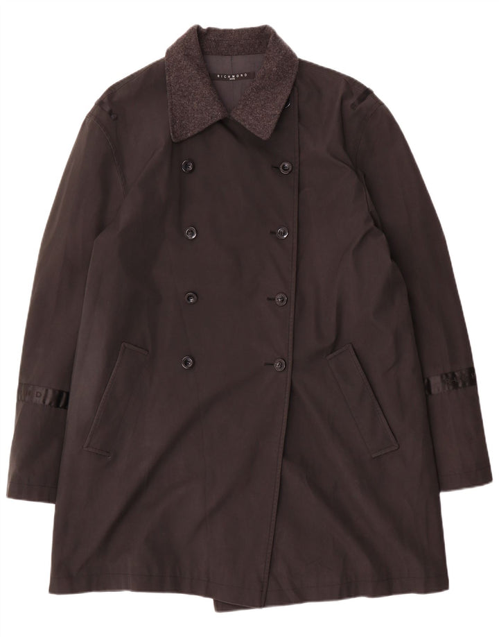 Trench doppiopetto da donna Richmond IT 46 Large Nero in polivinile