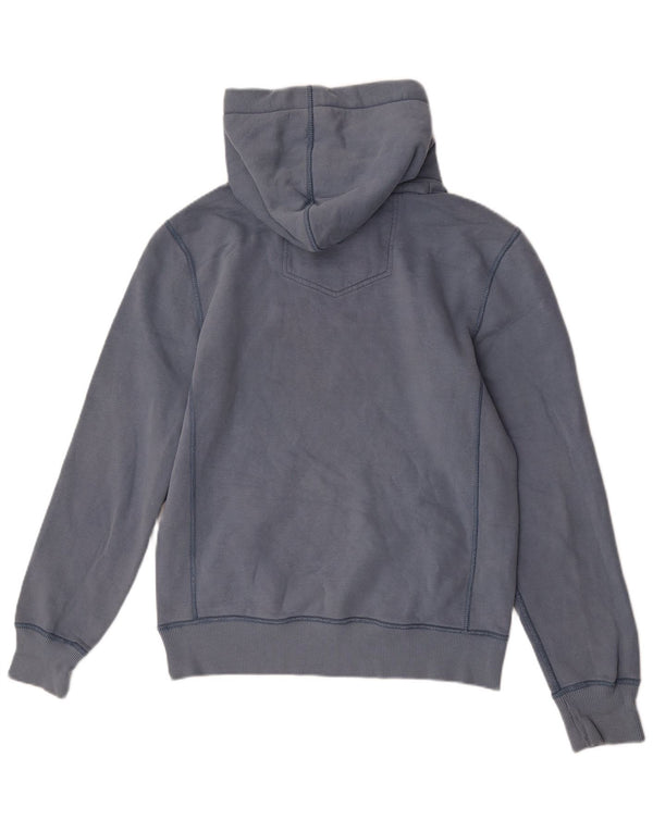 Felpa con cappuccio grafica da uomo Fat Face piccola blu