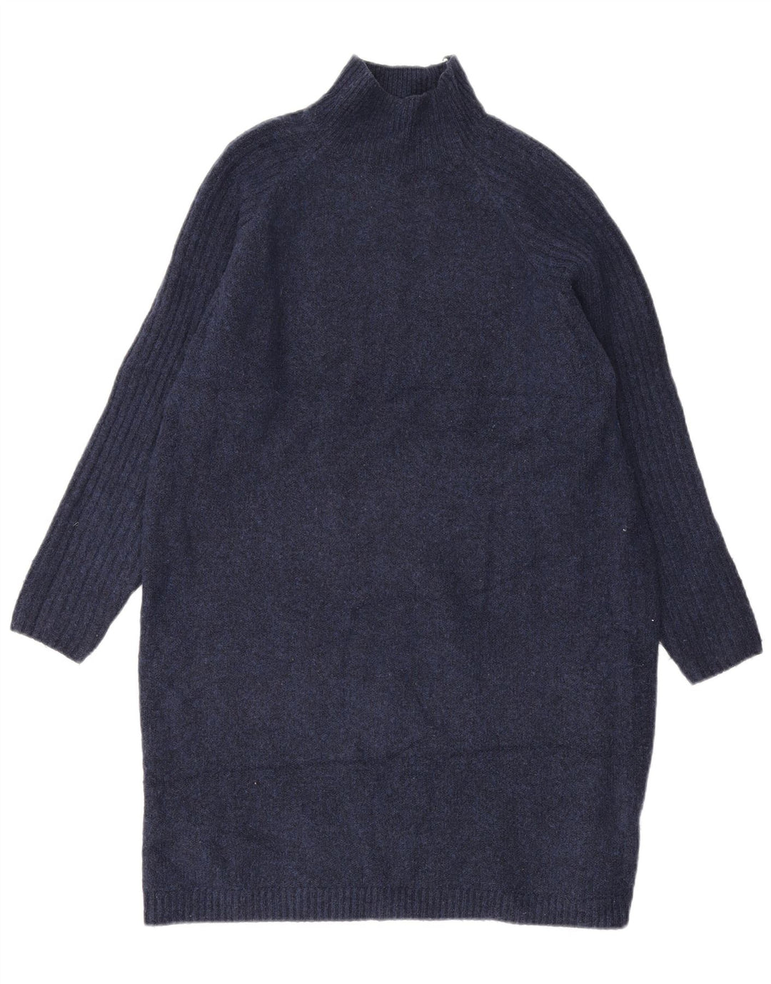 Abito maglione da donna Zara UK 14 Acrilico blu navy medio