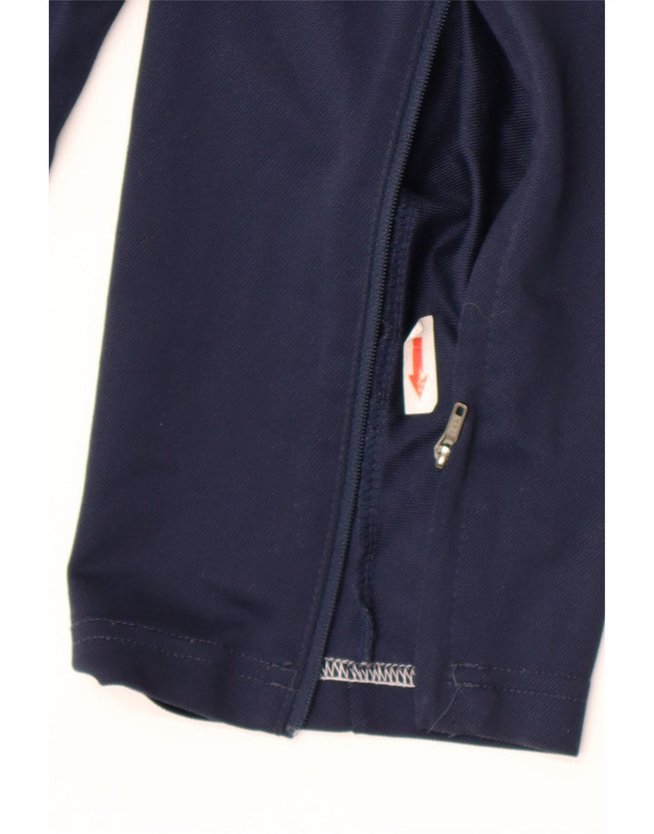 Pantaloni da tuta Nike Dri Fit da uomo, grandi, in poliestere color block blu navy