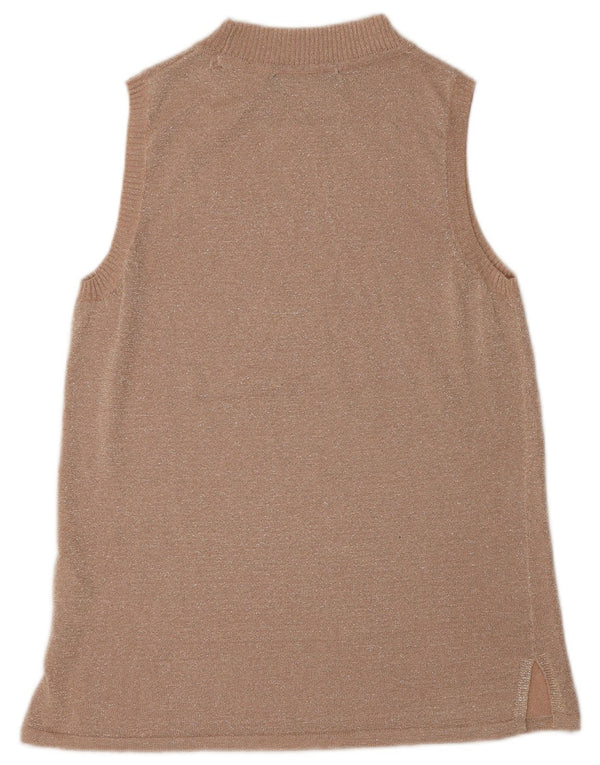 Canotta da donna Marks & Spencer UK 12 Viscosa beige medio
