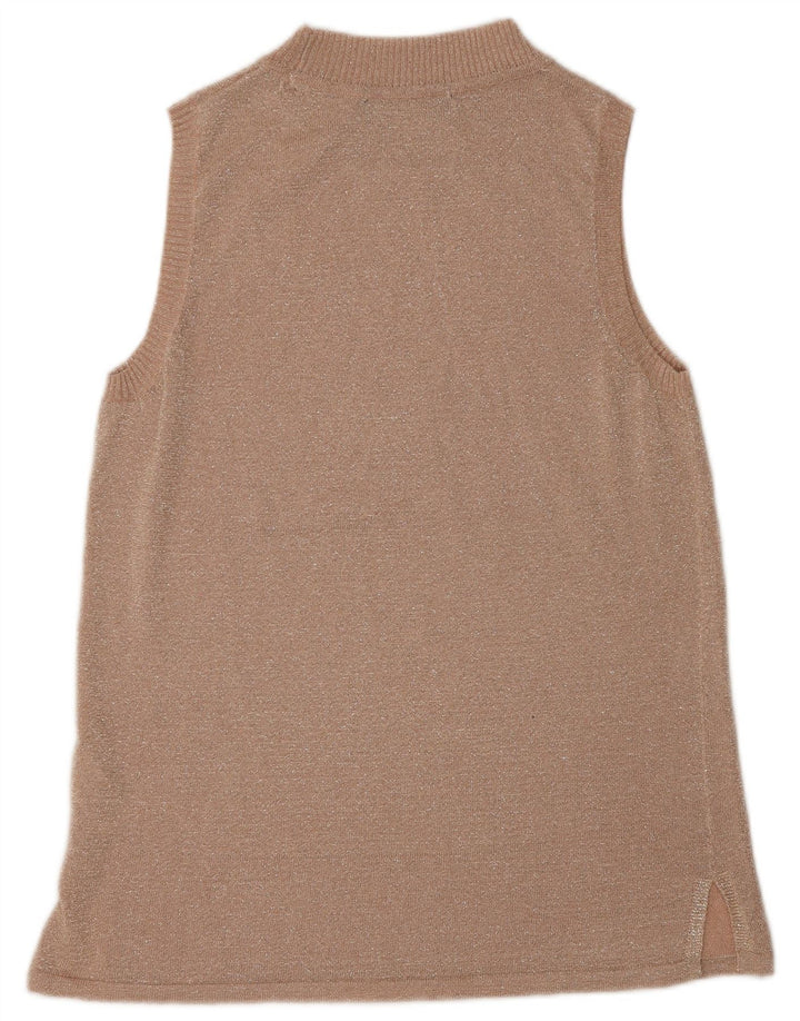 Canotta da donna Marks & Spencer UK 12 Viscosa beige medio