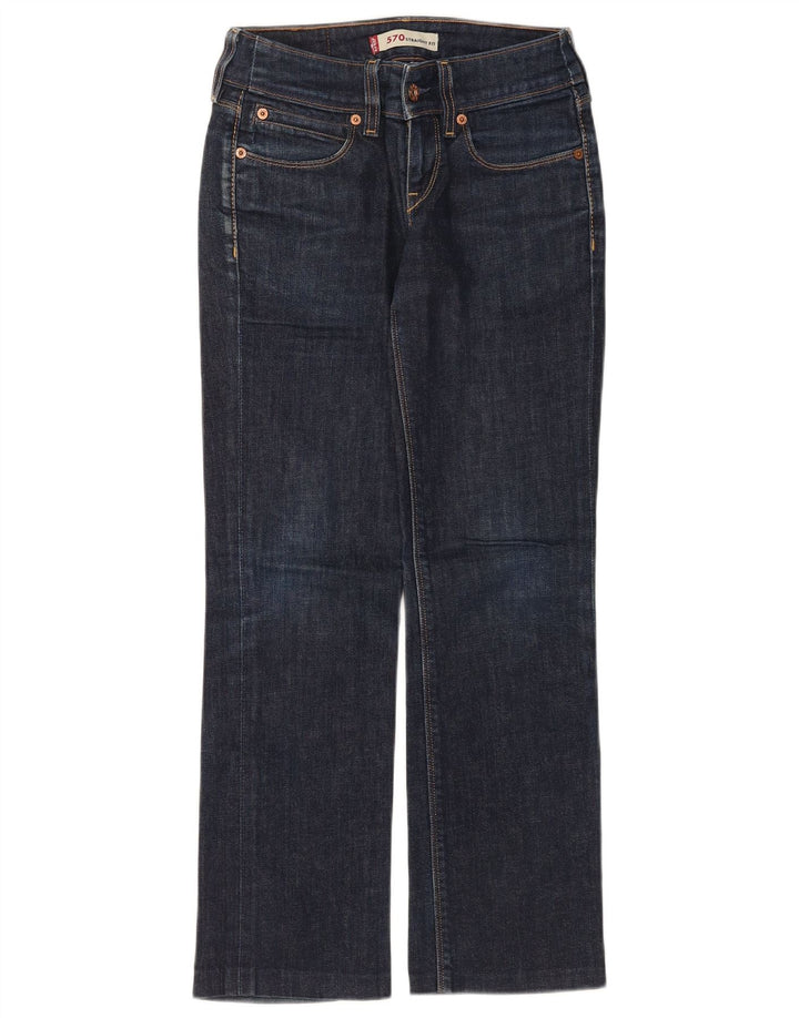 Jeans dritti Levi's 570 da donna W26 L28 Blu navy