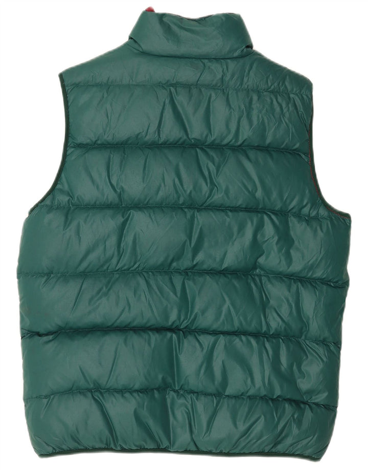 Gilet imbottito reversibile da uomo North Sails UK 38 verde medio in poliammide