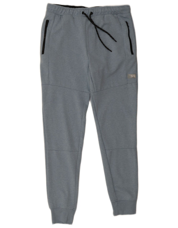 Jack & Jones Pantaloni da tuta da uomo con vestibilità regolare Joggers Blu medio Sport