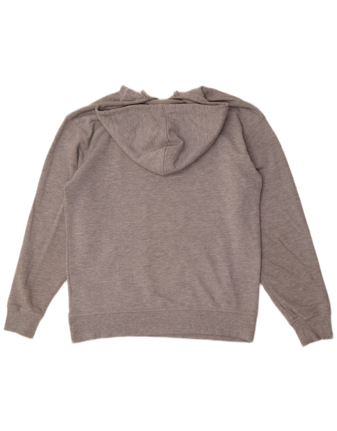 Felpa con cappuccio da uomo Zara in poliestere grigio medio
