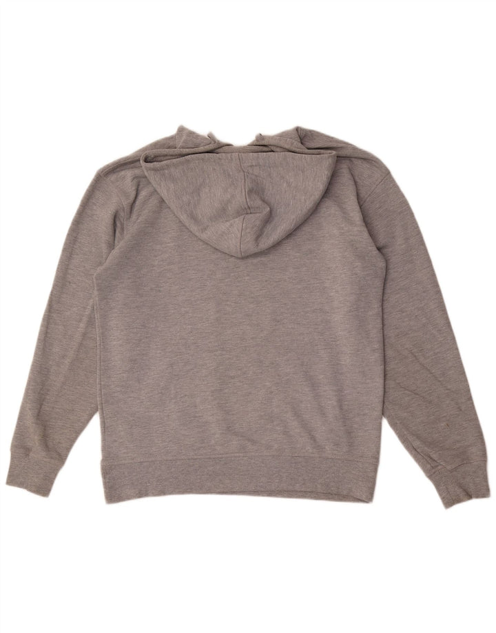 Felpa con cappuccio da uomo Zara in poliestere grigio medio