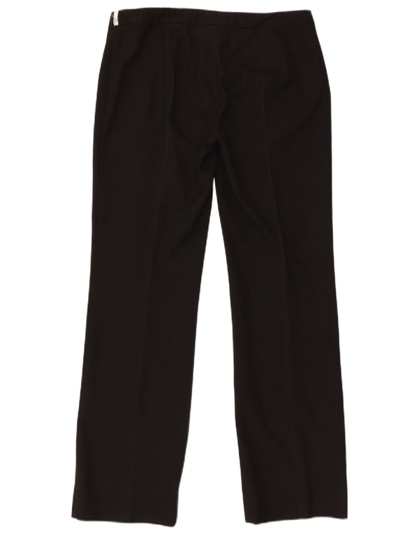 Pantaloni Trussardi Donna Straight Regular Casual IT 46 Large W32 L31 Nero