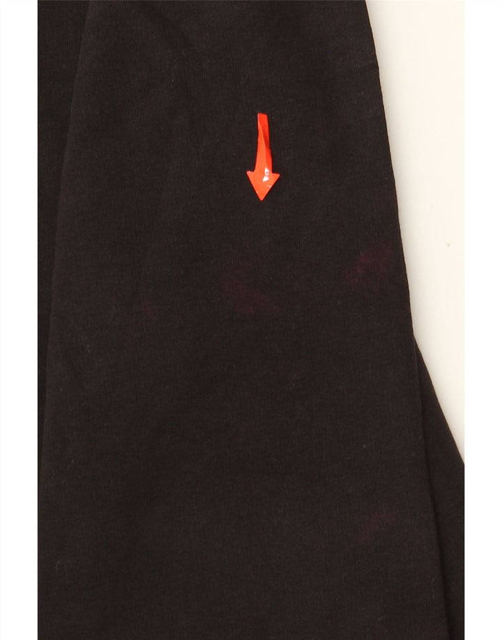 Felpa grafica da uomo Guess 2XL cotone nero
