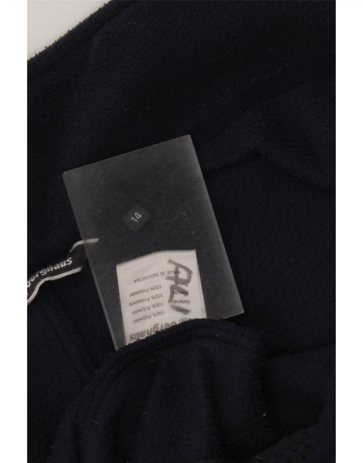 Giacca in pile da donna Berghaus UK 14 grande poliestere blu navy