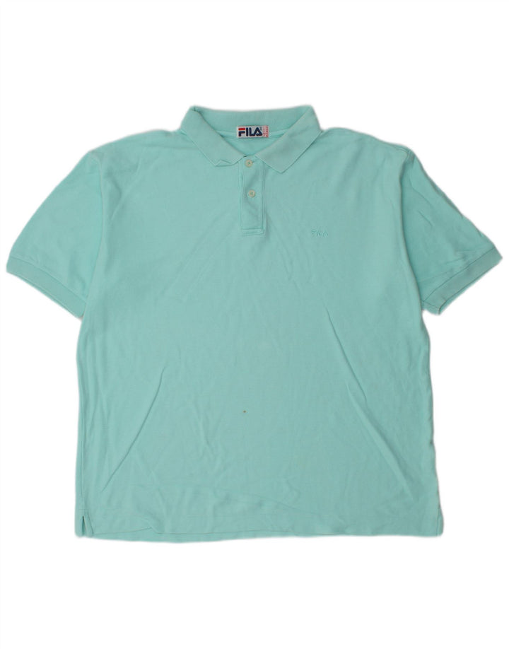 Polo Uomo Fila IT 52 Large Blu Cotone
