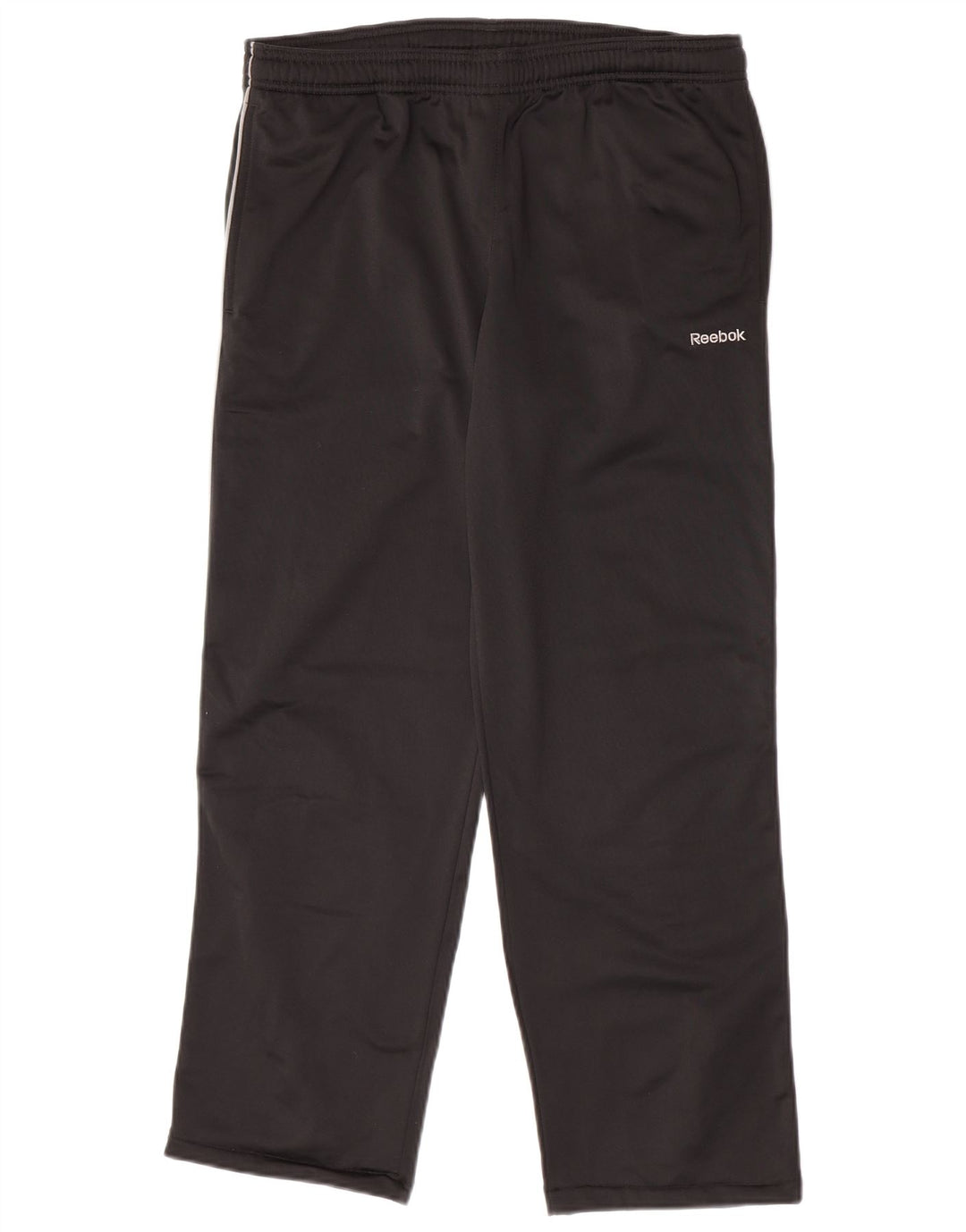 Pantaloni da tuta da uomo Reebok Small neri in poliestere