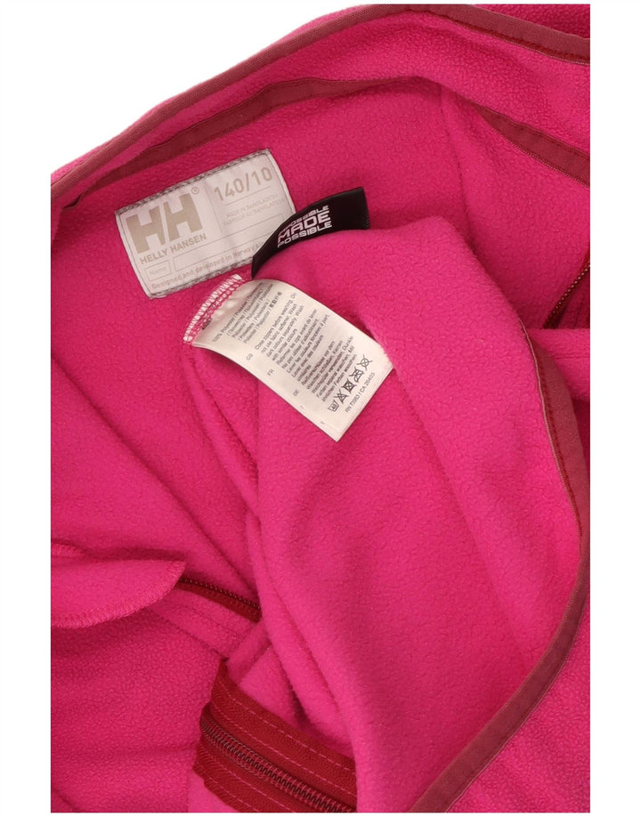 Giacca in pile per ragazze Helly Hansen 9-10 anni in poliestere rosa