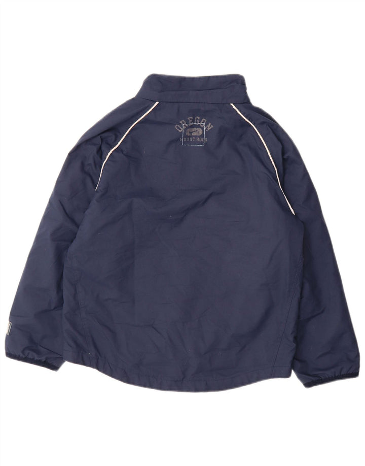 Giacca anorak grafica Nike Oregon da ragazzo, 8-9 anni, piccola, in poliestere blu navy