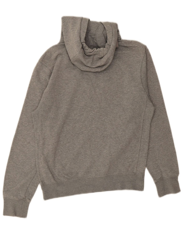 Felpa con cappuccio da uomo Nike XS in cotone chiazzato grigio