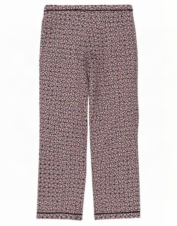 Pantaloni casual da donna Marks & Spencer UK 12 medi W30 L30 Blu navy