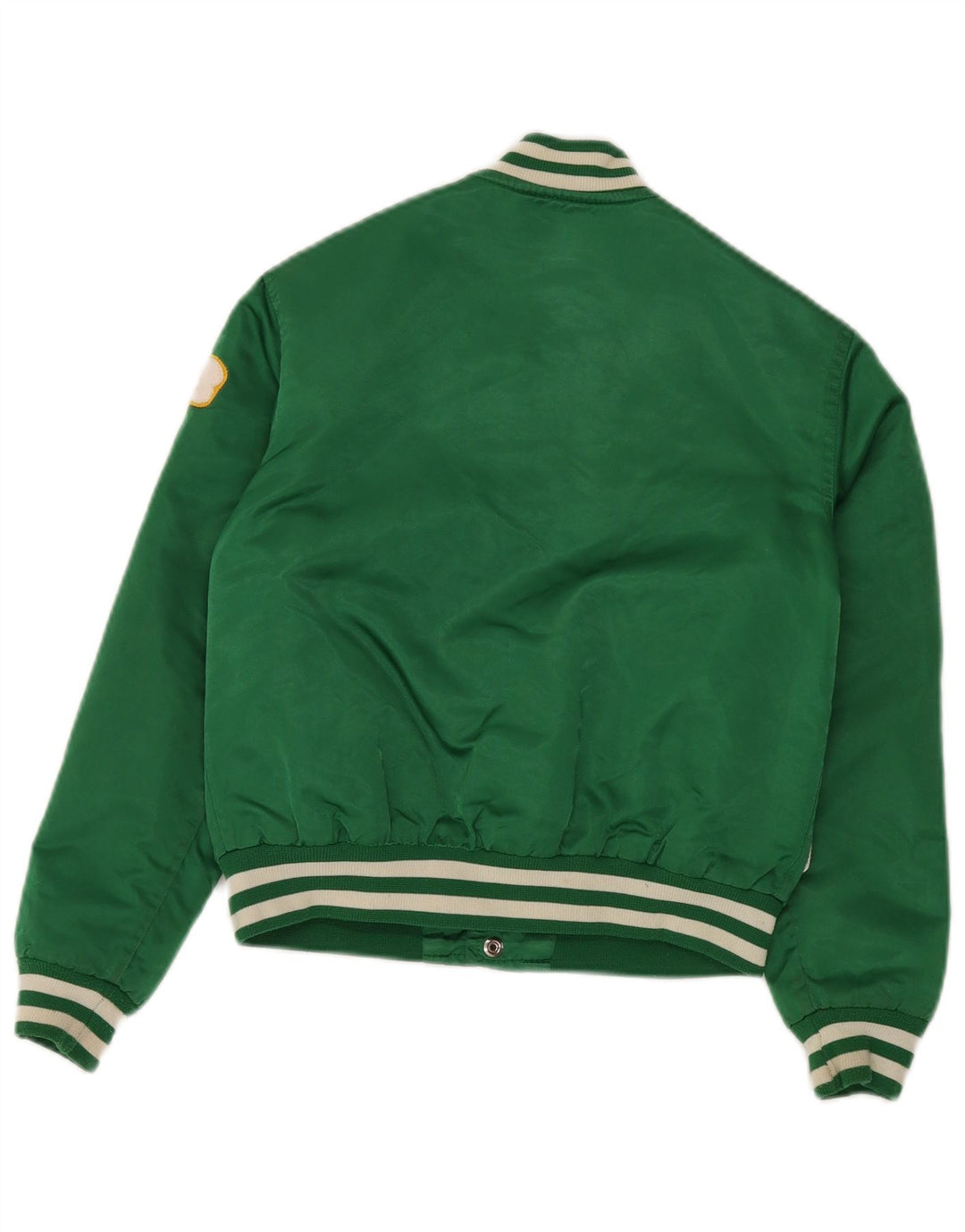 Giubbotto bomber grafico STARTER da ragazzo Celtics 9-10 anni in nylon verde medio