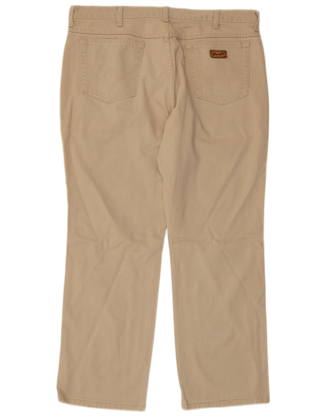 WRANGLER Pantaloni casual dritti da uomo Texas W40 L30 in cotone beige