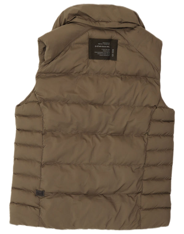 Gilet imbottito da uomo G-Star UK 38 medio poliestere kaki