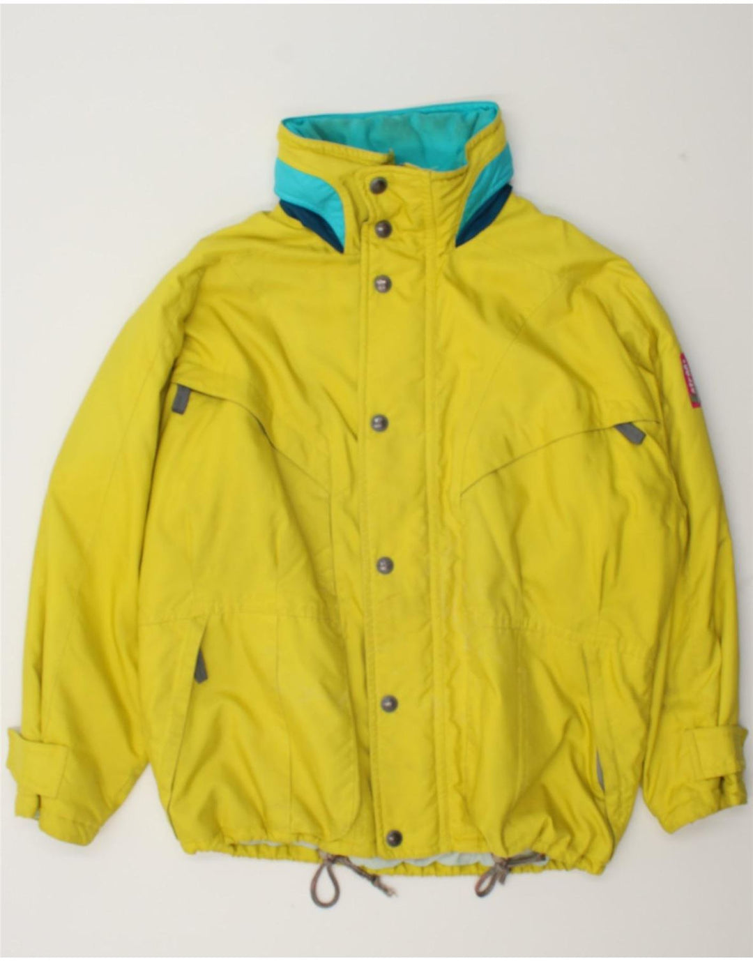 Giacca da sci con cappuccio da uomo Colmar UK 42 XL Gialla
