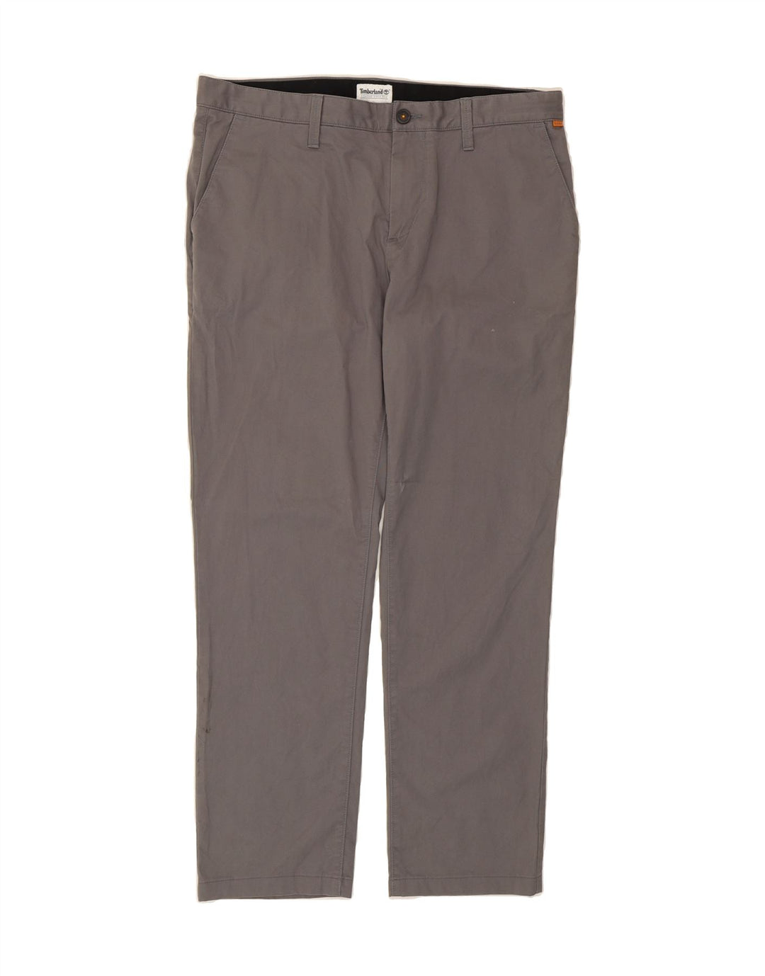 TIMBERLAND Mens Slim Chino Trousers W36 L29 Grey Cotton Vintage Timberland and Second-Hand Timberland from Messina Hembry 