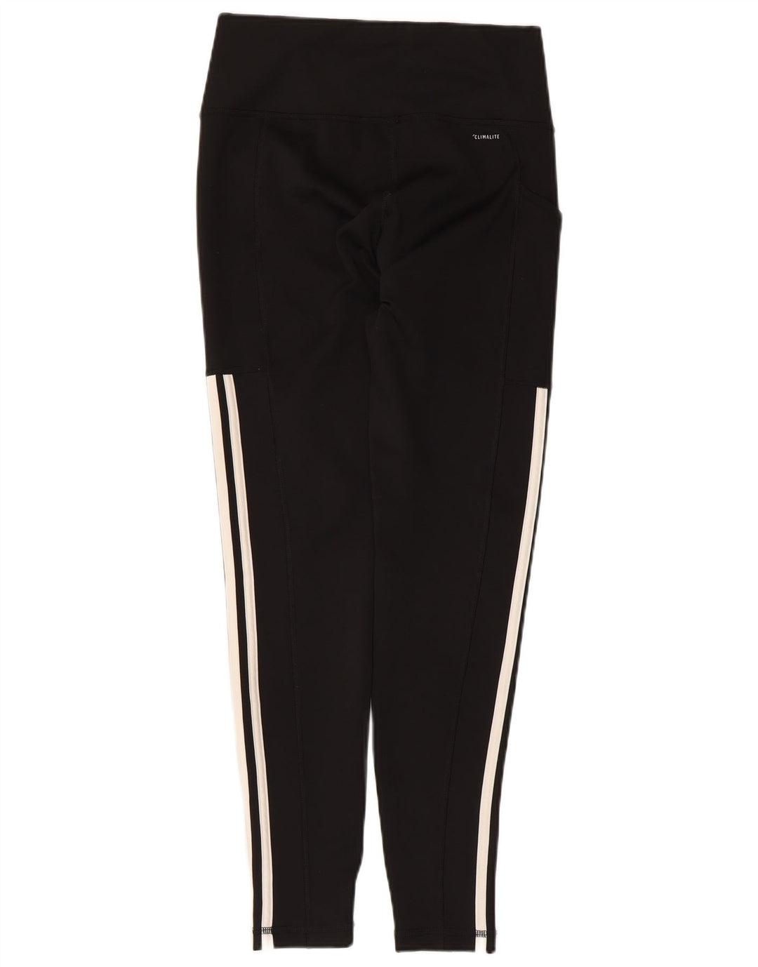 Leggings Adidas Climalite da donna UK 12/14 Poliestere nero medio