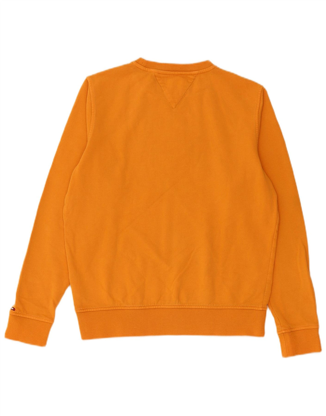 TOMMY HILFIGER Felpa con grafica per ragazzi 13-14 anni in cotone giallo