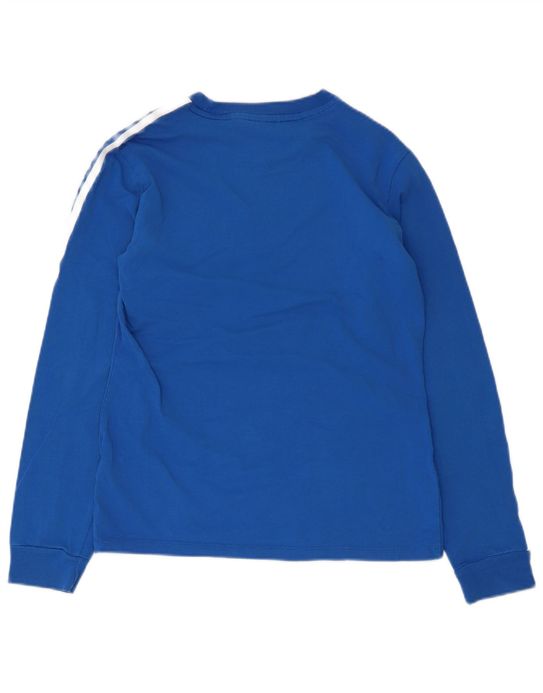 Top Adidas da donna a manica lunga UK 8 Small in cotone blu