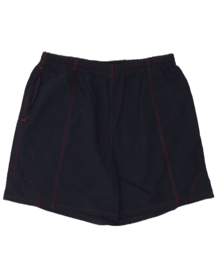 Pantaloncini sportivi da uomo Fila XL in nylon blu navy