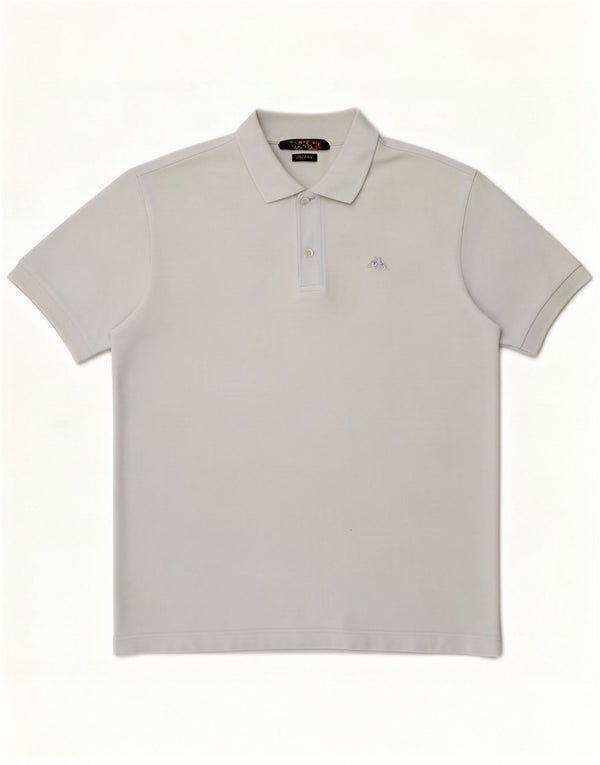 Polo Kappa da uomo blu medio